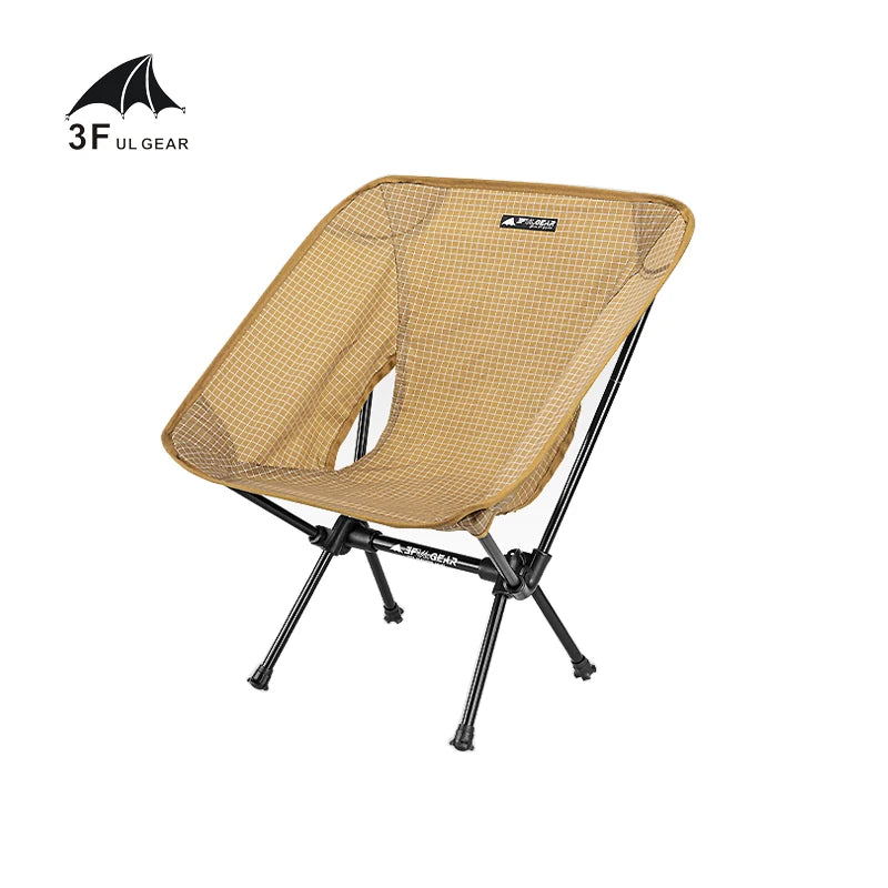 3F UL GEAR  Outdoor folding Aluminum chair leisure Portable Ultralight Camping Fishing Picnic Chair Beach Chair Seat