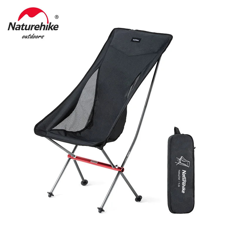 Naturehike Folding Chair YL06 Chairs Ultralight Portable Chair Outdoor Picnic Chairs Beach Reax Chair Fishing Moon Camping Chair