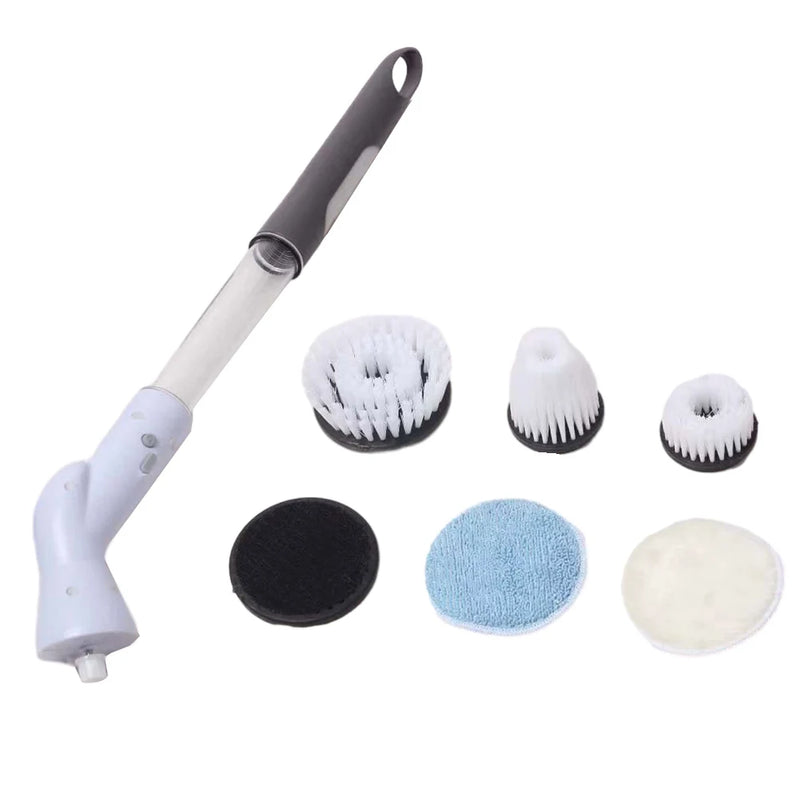 Wireless Electric Cleaning Brush 6 In 1 Multifunctional Electric Cleaning Brush Handheld For Bathroom Kitchen Window Toilet