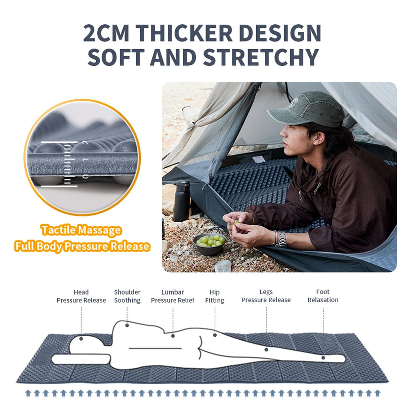 Naturehike Egg Nest Moisture-proof Mat Outdoor Tent Ultralight Floor Mats Sleeping Camping Hiking Nap Home Folding Bed Mattress