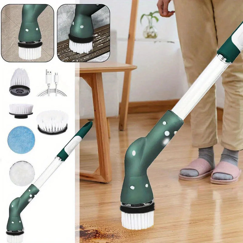 Wireless Electric Cleaning Brush 6 In 1 Multifunctional Electric Cleaning Brush Handheld For Bathroom Kitchen Window Toilet