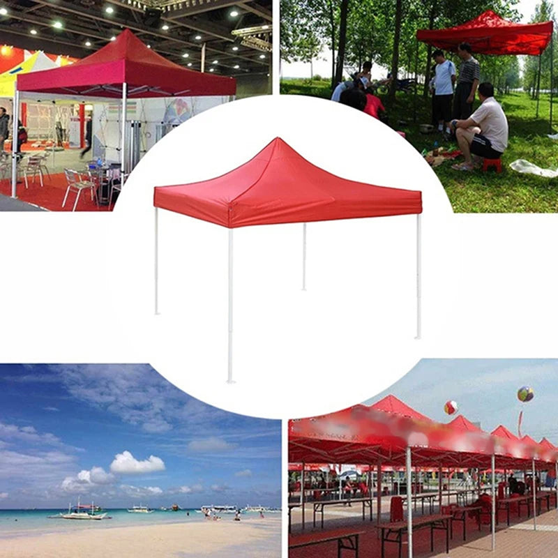 Canopy Top Replacement Tent Patio Garden Gazebo Top Sun Shade Cover Outdoor Camp Four Corner Tent Canopy Fabric Awning Fabric