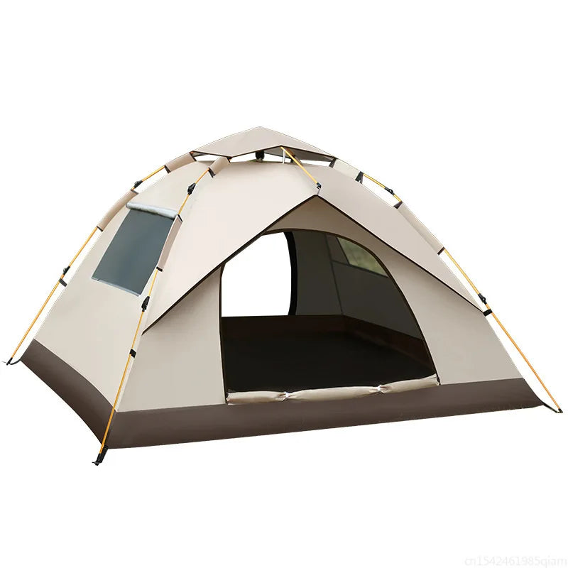 New Outdoor Camping Tent Convenient Full-automatic Waterproof and Sunscreen Quick-opening Tent 3 To 4 People Camping Tent 2023